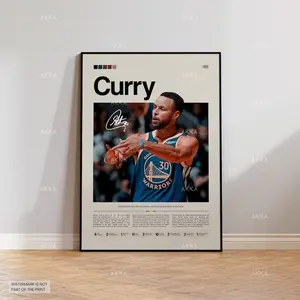 Stephen Curry Warriors Poster, Golden State Basketball Art, NBA Poster, Basketball Poster, NBA Basketball