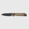 Kizer Begleiter 2.9 Damascus V3458.2CDA2. Norplex UltreX Micarta Damascus, Outdoor Camping Cooking Knife
