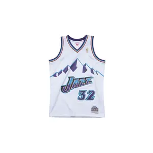 NBA Swingman Home Jersey Jazz "Karl Malone (Home)" SMJYAC18056 UJAWHIT96KMA