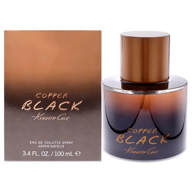 Cooper Black by Kenneth Cole for Men - 3.4 oz EDT Spray