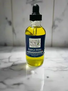 Simple Hydo Multi-Tasking Face Serum with Watermelon and Hempseed for All Skin Types - 4oz - Lightweight, Skincare Luxury Vitamin C Anti-Aging Facial Serum