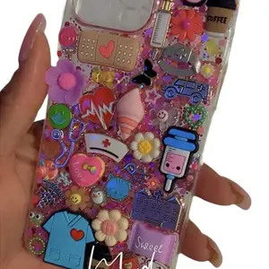 14 Phone Case | Personalized Junk Case | Custom Junk Charm Case | Custom Phone Case | Charm Phone Case | Decoden Cellphone Case