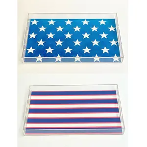 Stars and Stripes Reversible Tray Insert (Trays Sold Separately)