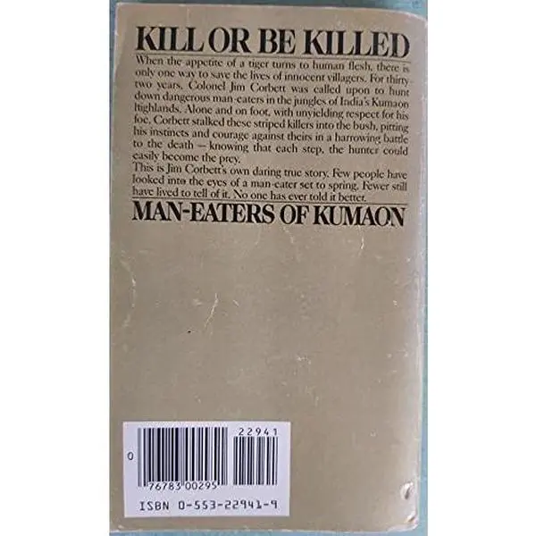 USED Book - Man-Eaters of Kumaon by Jim Corbett (Unknown) - english