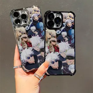 Jujutsu Kaisen Gojo Satoru Anime Phone Case for Fans Compatible with iPhone 11/12/13/14/15/16 (Pro Max/Plus)