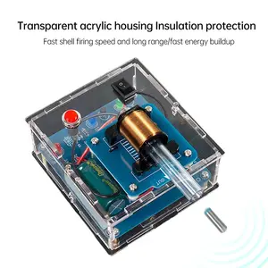 DIY Electric Magnetic Transmitter Break Free From The Digital Age Electronics Kit With Level Indication Circuit Shooting Game Electronic Experiment Parts