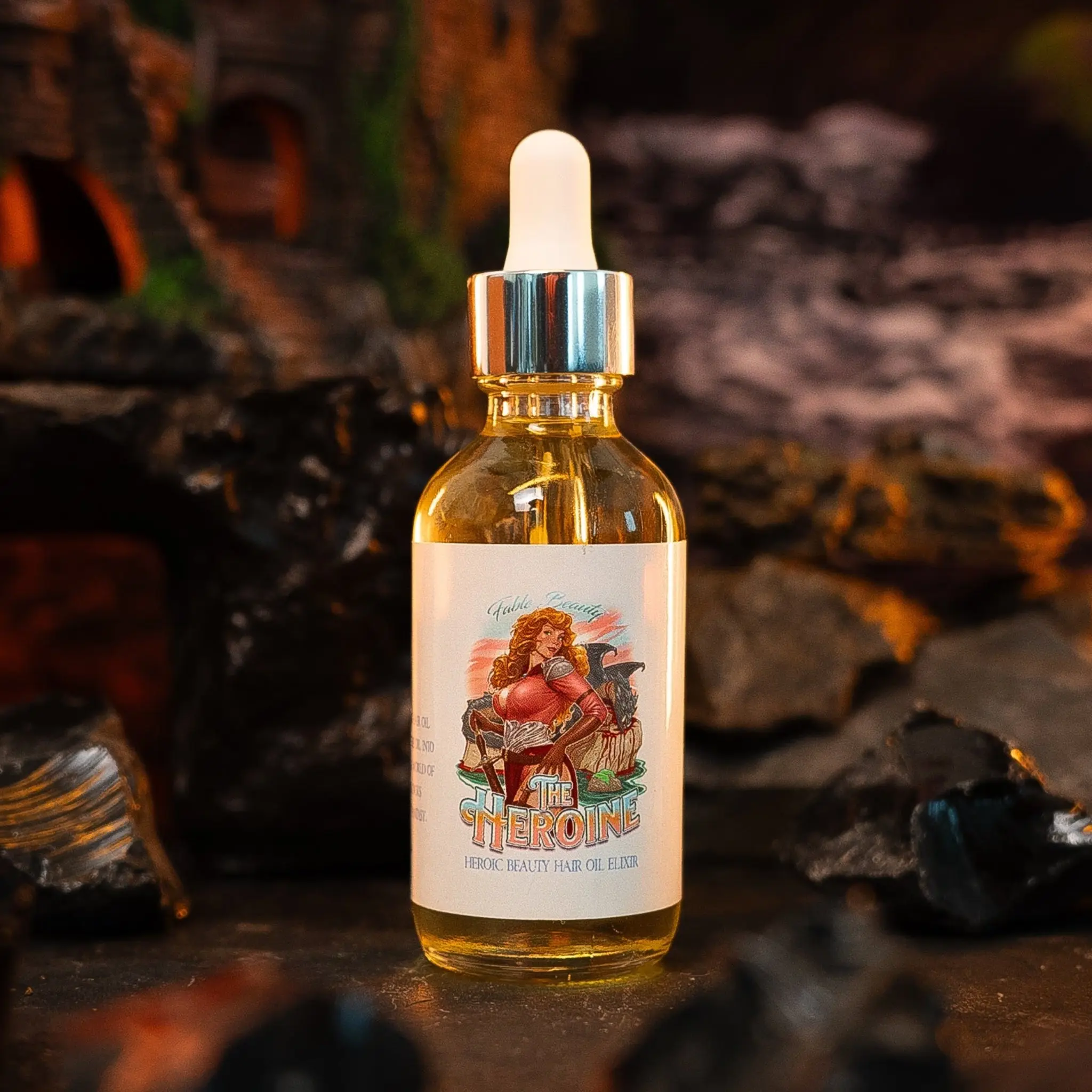 Fable Beauty - Hair Oil Treatment - Shine + Stronger Hair - 30+ Scents
