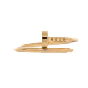Pre-owned Cartier Juste un Clou Ring 18K Yellow Gold Small by Rebag