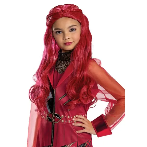 Girl's Disney Descendants 5 Red Costume Wig