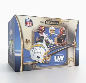 Dome Fanatics Full Size Rep Football HLMT Memorabilia with Certificate of Authenticity