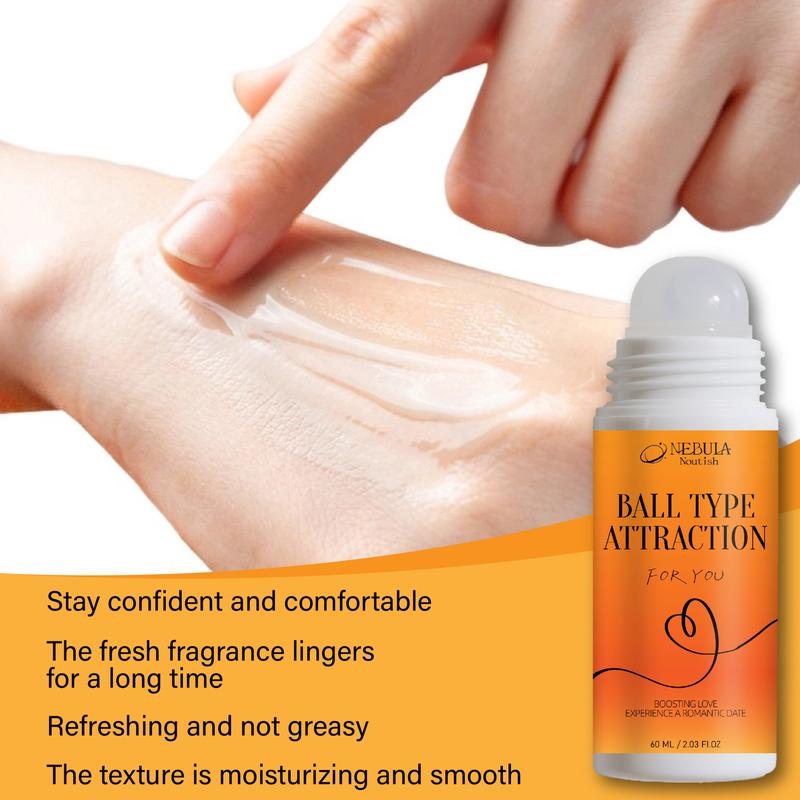 Attractive Atmosphere Rollerball, Layered Plant-Based Fragrance, Precision Control, Portable Scent Booster, Perfect for Commuting & Dates