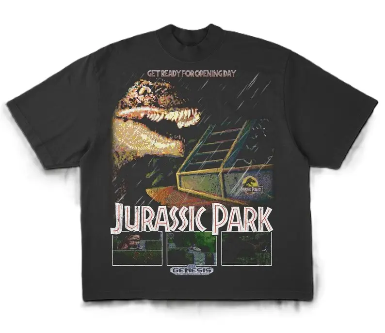 Vintage Jurassic Park Movie Shirt, Unisex Tee