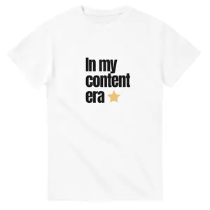 ✨ In My Content Era Tee - Perfect for Creators! 🎥👕 Classic Cotton unisex tee