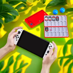 Portable Game Card Storage Box, 1 Count Game Card Holder, Anti-lost Game Card Storage Box for Nintendo Switch