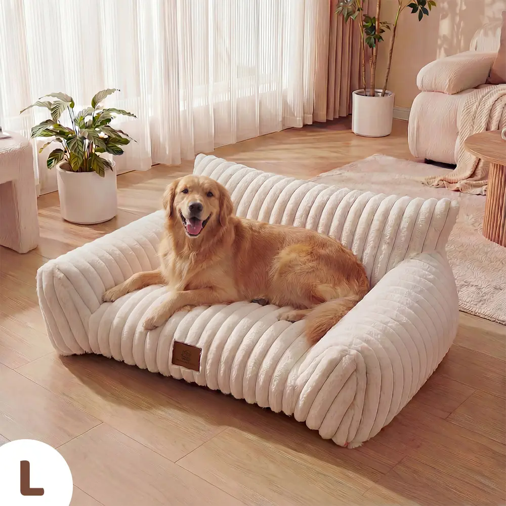 Pet Couch, Beige, L(36x27x10")