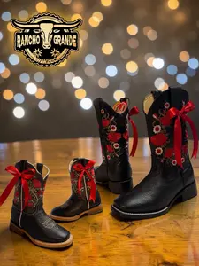 Botas y Botitas Vaqueras para Dama Piel Genuina / Genuine Leather Women's Cowgirl Boots