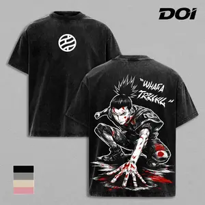 Shikamaru Nara x NRT Shippuden Shadow Possession Graphic Tee, Lazy Genius Anime Vintage Washed T-Shirt, Dark Tactical Streetwear Design, Heavy Cotton Unisex Shirt, Manga Fan Gift