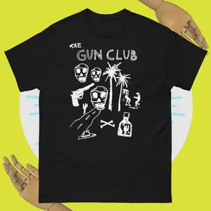 The Gun Club Post-Punk Shirt – Vintage Band Music Tee, Unisex Cotton T-Shirt Sweatshirt Hoodie QCN