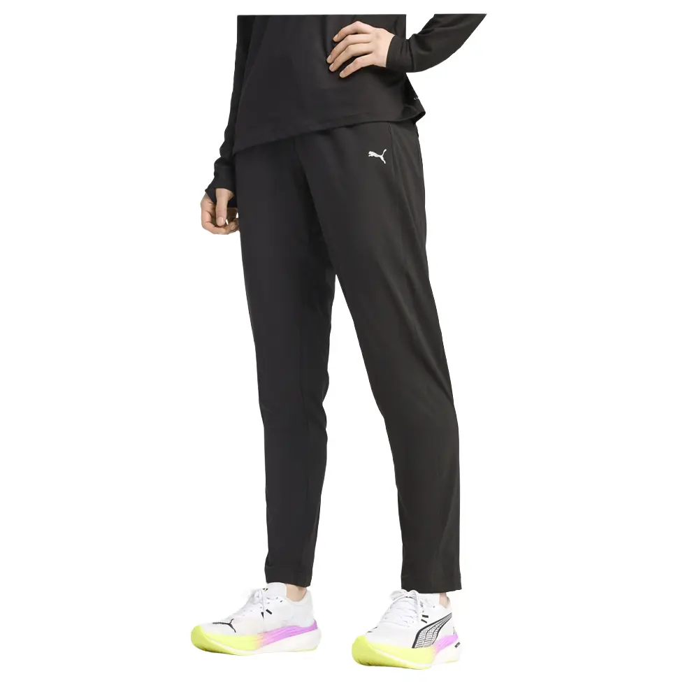 PUMA Womens Run Velocity Tapered Pants Casual - Black