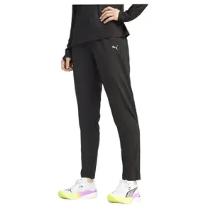 PUMA Womens Run Velocity Tapered Pants Casual - Black