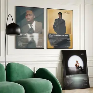 G-GIVEON Album Poster HD Waterproof Peel & Stick Wall Art Sticker Poster, Self Adhesive Wall Decor, Fade Resistant High Definition Print, Easy Apply & Remove, Modern Room Decor for Living Room Bedroom Office Bar Apartment, Multi Sizes