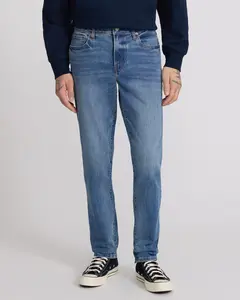 Express Slim Medium Wash Hyper Stretch Jeans