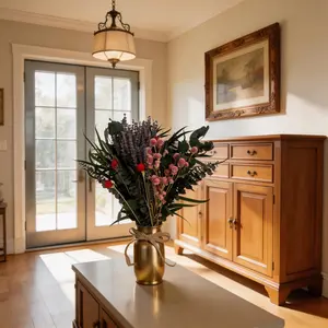 Dried Flower Bouquet for Allergy Sufferers No Pollen