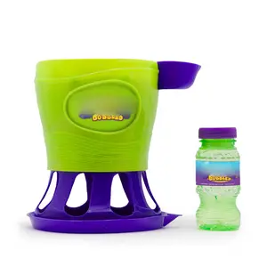 Tornado Bubble Machine - Blower Blows 4500 Bubbles Per Minute Ideal For Outdoor Fun & Parties Includes 4 Oz. Solution