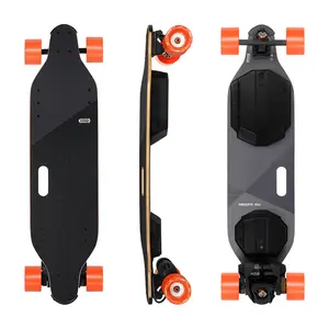 MEEPO V5 Go Electric Skateboard with Remote, 2500 * 2 Powerful Belt Motors, 28MPH/45KPH Top Speed，UP to 28Mlies/45KM Range, Next-Generation Performance of Electric Cruiser, for Teens and Adults