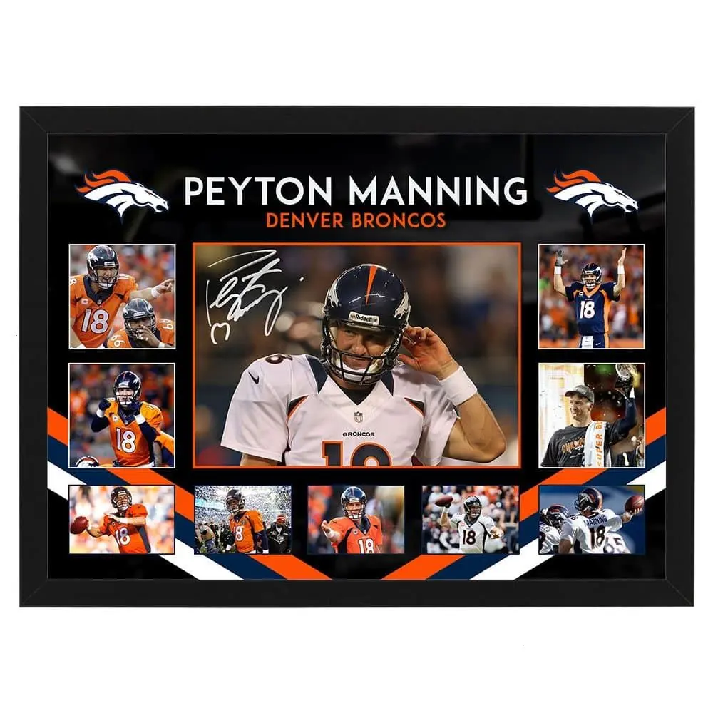 Peyton Manning Denver Broncos Large Poster( Unframed - Print Only )