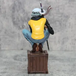 21cm One Piece Figures Trafalgar D. Water Law Action Figures Anime Pvc Model Statue Ornamen Collection Decoration Toys Gifts