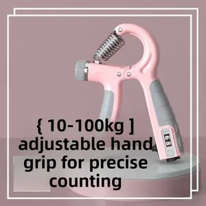 Adjustable hand gripper 5-100kg - arm strengthener for women, professional fitness equipment, finger rehabilitation training for students