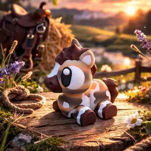 Farm Critter Collection - 3D Printed Farm Animals - Anxiety Relief - Sensory Relief - Animal Statues
