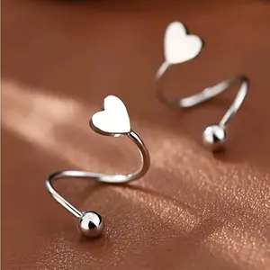 3 pairs Stainless Steel Body Piercing Jewelry Set for Women - Nose Rings, Lip Rings, and Earrings - Perfect Valentine's Day and Mother's Day Gifts