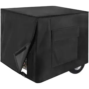 Outdoor Generator Covers  Heavy Duty 600D Oxford Portable Generator Cover Universal for 5500-15000 Watt Portable Generators ,38x28x30 in