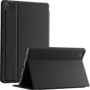 PU Leather Folio Stand Case for Samsung Galaxy Tab A11+ Plus 11in 2025, Multi-Viewing Angles, Auto Sleep-Wake Feature, Protection Cover