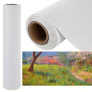 New Matte Canvas Roll 240gsm Polyester Canvas Advertising printing and drawing equipment