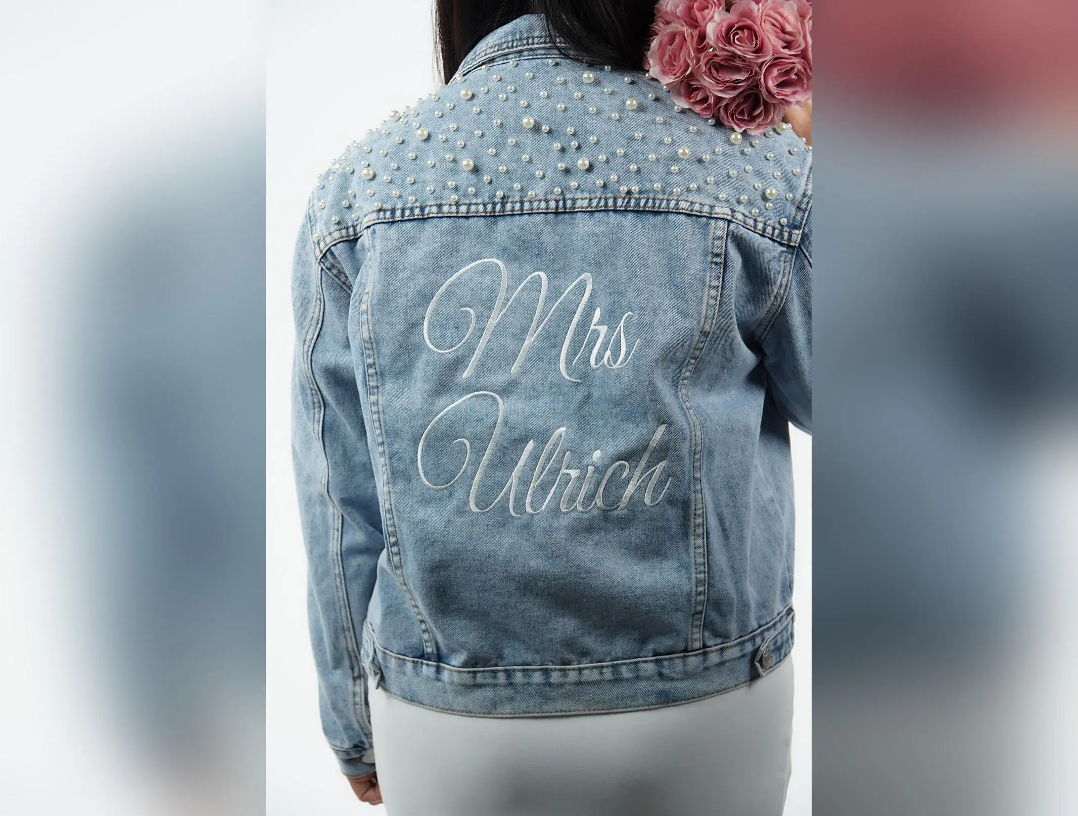 Lana- EMBROIDERED Bride Jacket