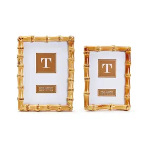 Bamboo frame Decor Photo Hanging 4X6