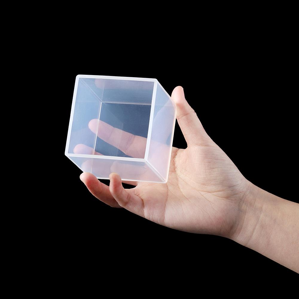 15Mm-80Mm 3D Square Silicone Mold Crystal Epoxy Resin Casting Muold for DIY Epoxy Resin Crafts Table Home Decoration Tools