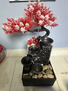 Artificial Bonsai Flowers Tree with Pot