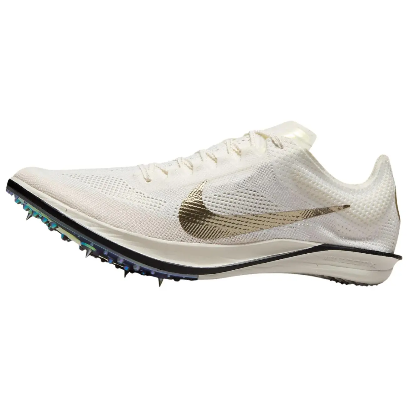 Nike ZoomX Dragonfly 2 Jakob A. Ingebrigtsen Versatile Comfort Low Top Running Shoes Men's Sail Metallic Gold Grain IB8745-100