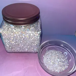 Crystals Different Colors Sparkles - Sparkling Product Featuring Variants of Colorful Crystals