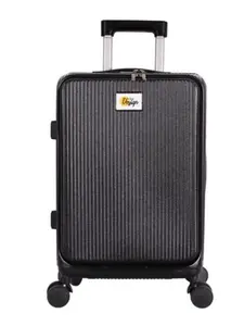 Biggdesign Moods Up 20" Luggage with Cup Holder and USB Port, Black