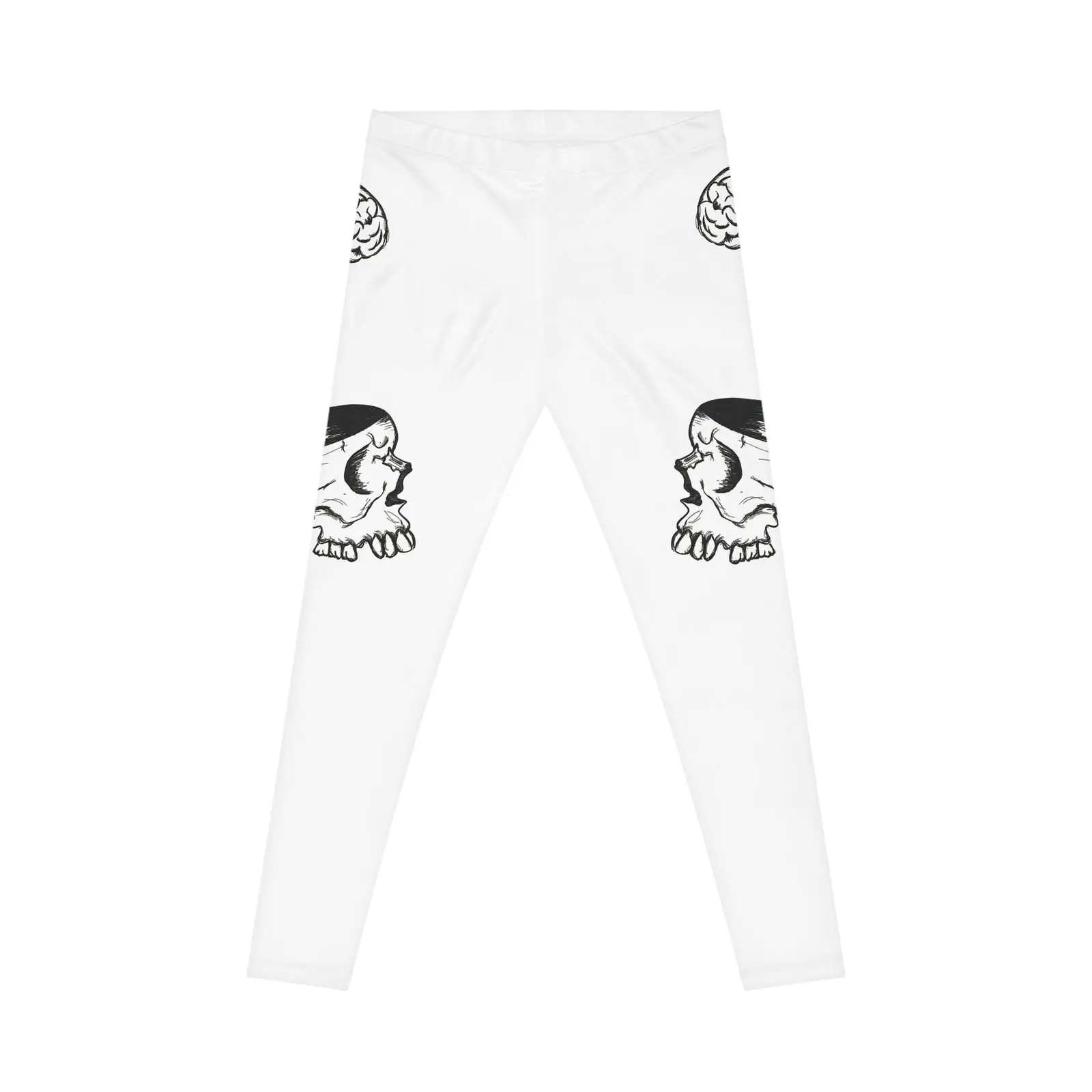 Chain Brain Skull Leggings