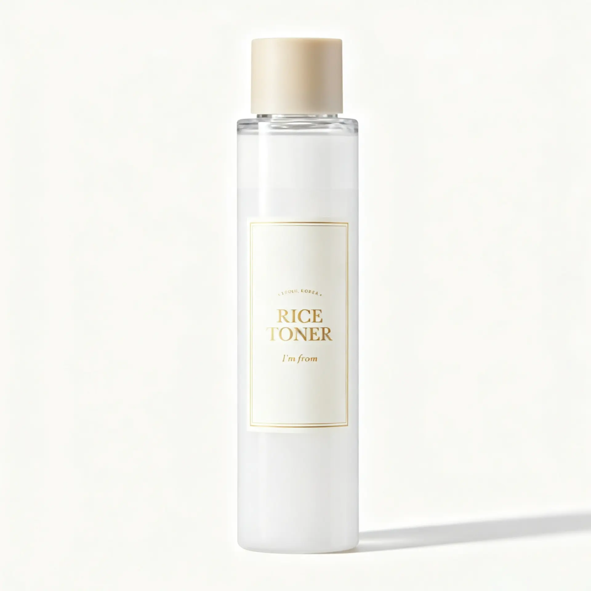 [I'm From] Rice Toner 150ml - Hydrating Skincare for Dry, Dull, Combination Skin, Vegan, Fragrance-Free, Glass Skin Boosting