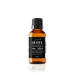 AirScent Hotel Diffuser Oil No. 1014 Inspired by The Iconic 5-Star Hotel Coastal Blend - Lemon Bergamot Sea Breeze - 10 mL .34 fl oz - Fragrance Oil for Ultrasonic and Waterless Diffusers and Crafting