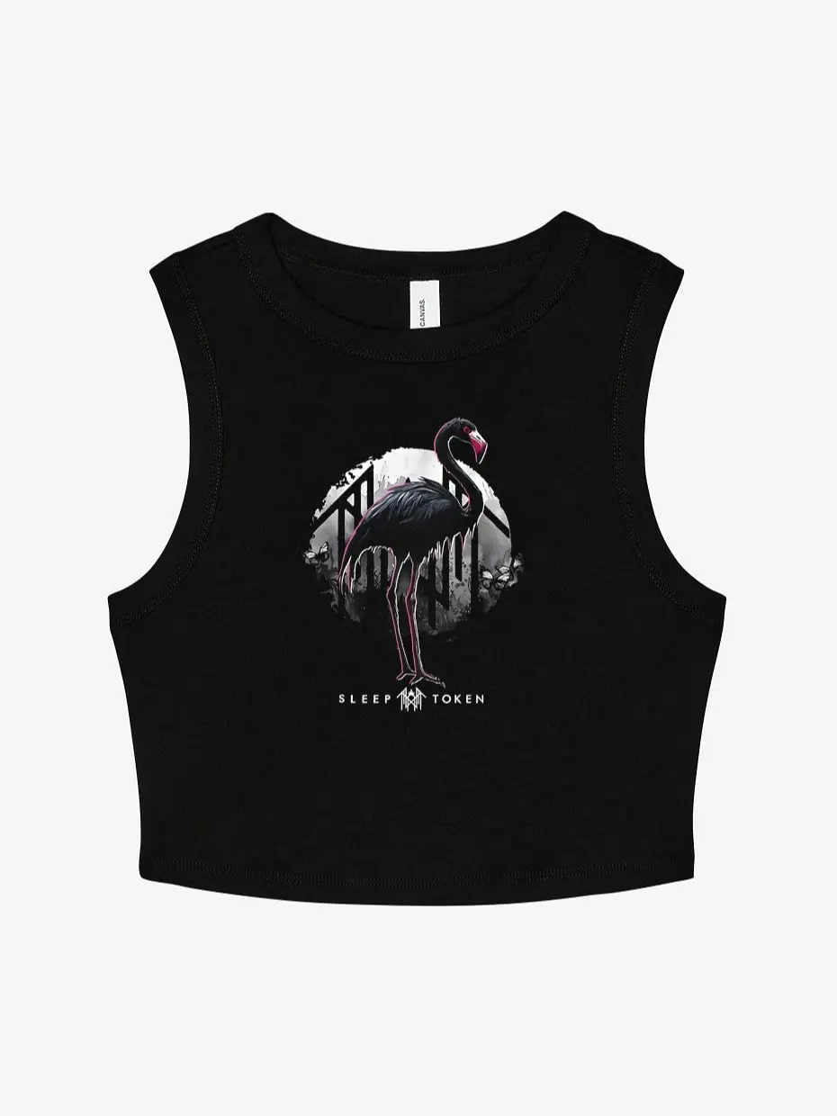 Sleep Token The Even In Arcadia Tour 2025 Flamingo Crop Tee, Baby Tee, Concert Tour 2025, Gift for fan