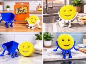 scrub daddy and holder