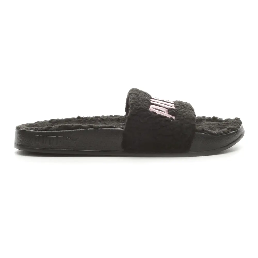PUMA Womens Leadcat 2.0 Ylm Sherpa Slide Casual Sandals Casual - Black PUMA Womens Leadcat 2.0 Ylm Sherpa Slide Casual Sandals Casual - Black